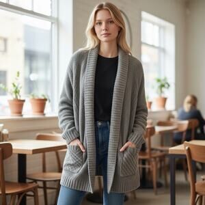 Barefoot Dreams Sz. 1x Green Cardigan